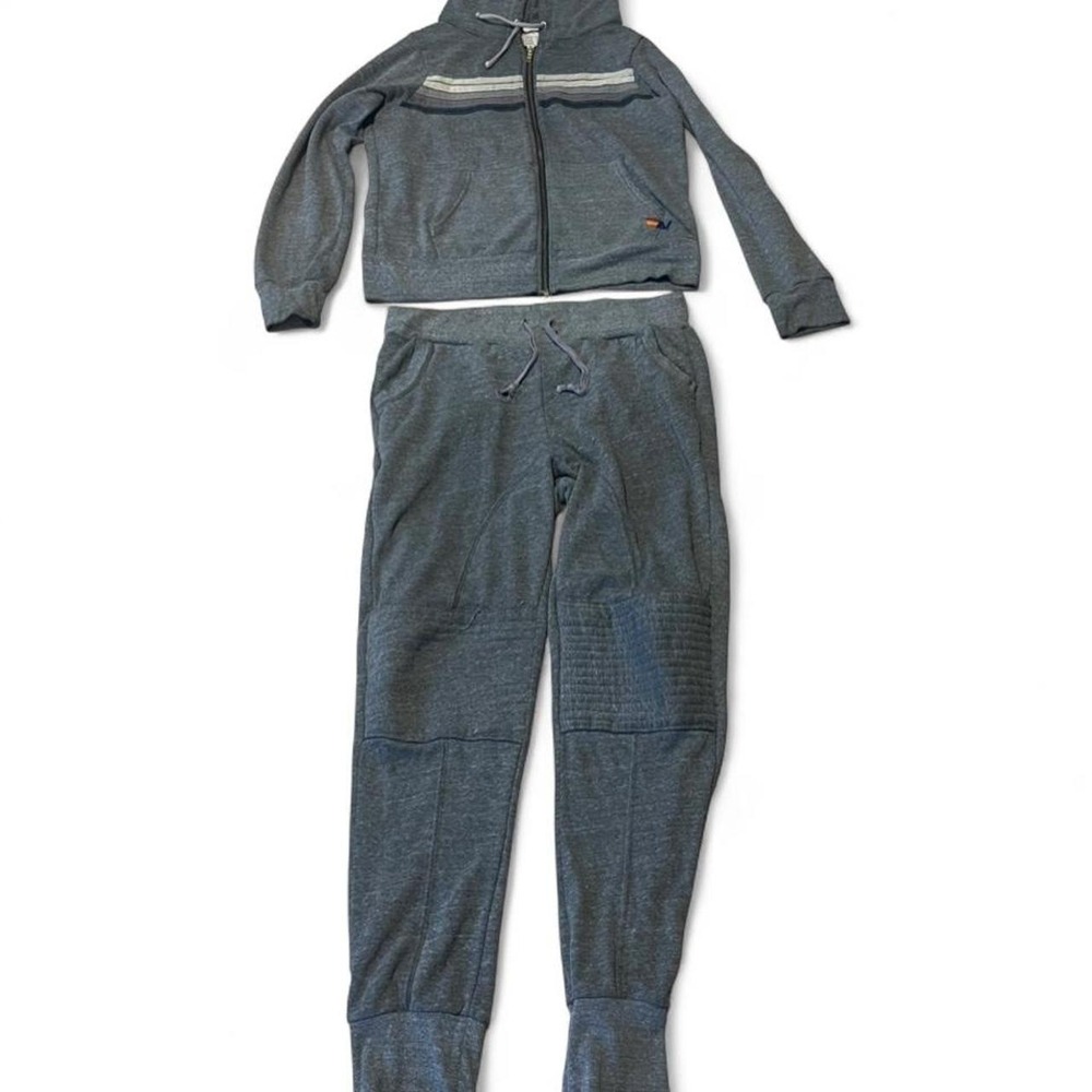 Aviator Nation grey tracksuit Size M
